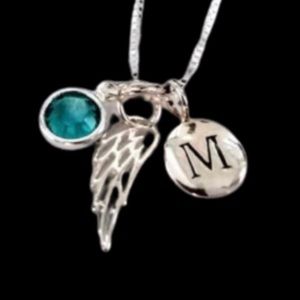 Personalized Solid 925 Sterling Silver Miniature Necklace.